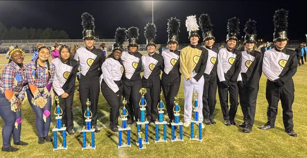 CHS Marching Band Awards Group