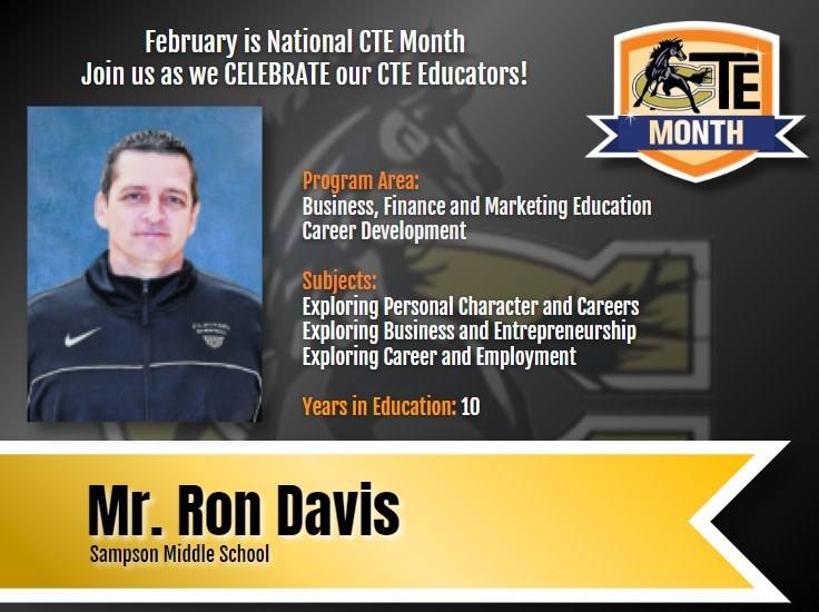 short bio for Mr. Ron Davis