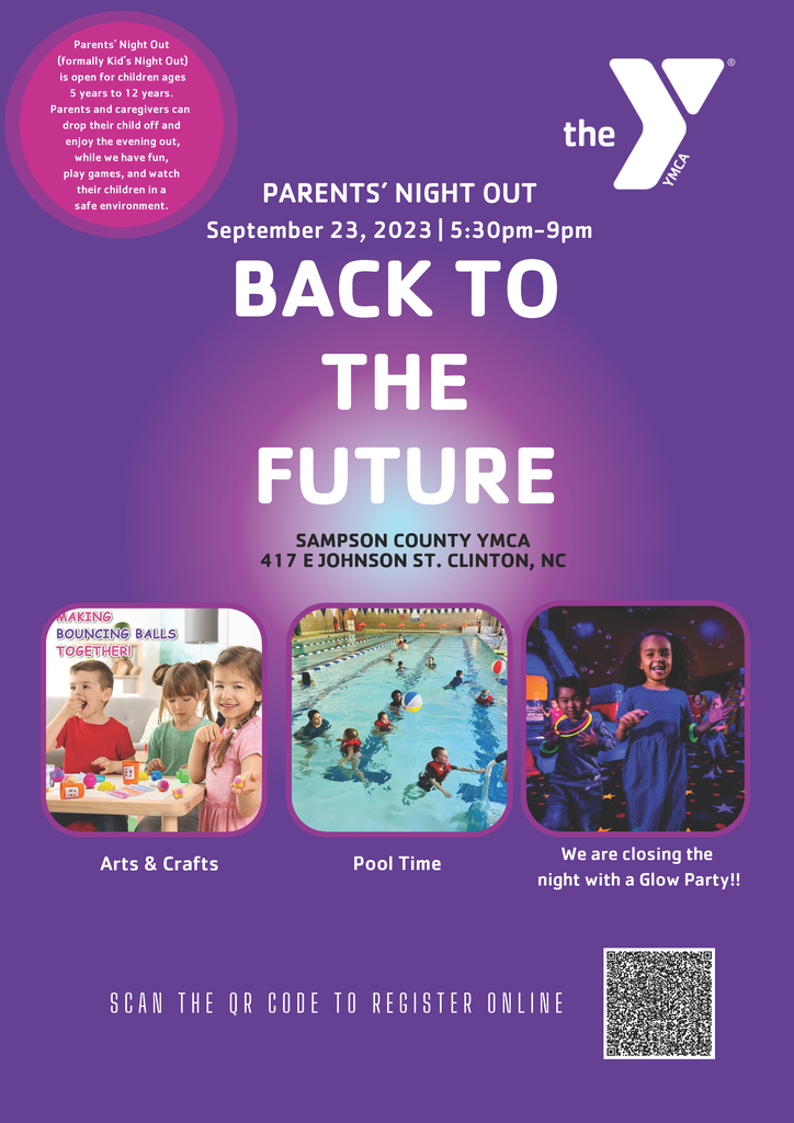 YMCA Parents Night Out Flyer